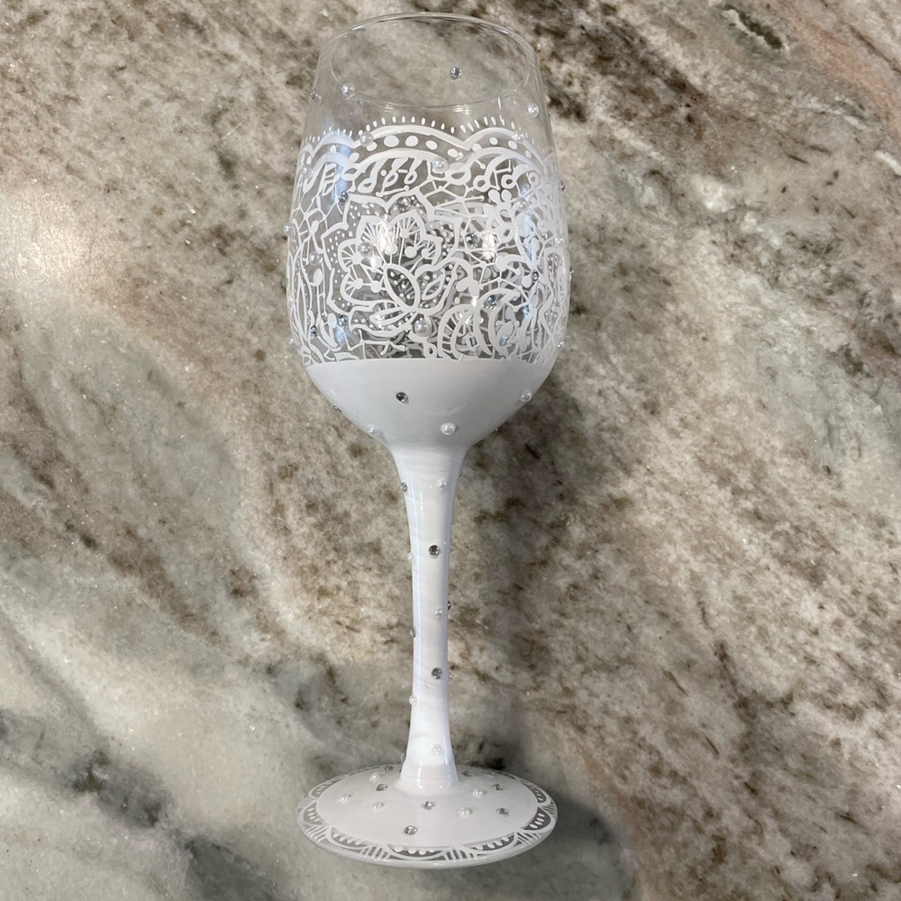 Lolita Bride wine glass